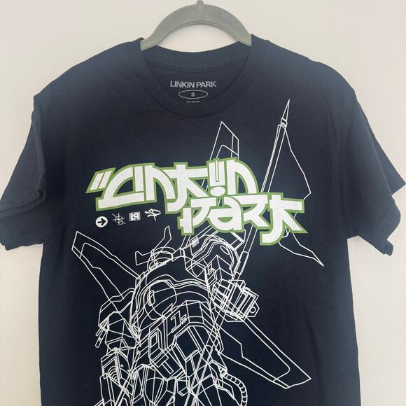 Linkin Park Reanimation Robot Sketch T-shirt in Black - Picture 3 of 6